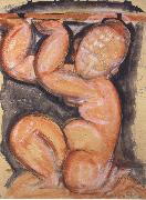 Amedeo Modigliani Caryatid (mk39) china oil painting artist